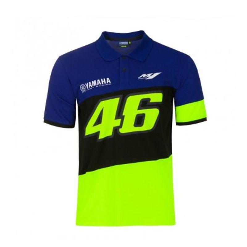 Valentino Rossi VR46 Mens Racing Blue Polo – Autocubo