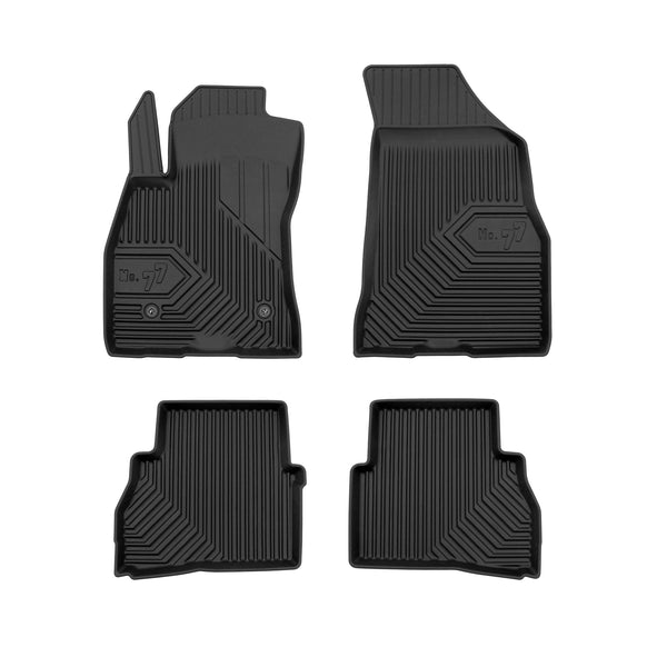 Rubber Floor Mats FIAT DOBLO II COMBI CARGO MAXI