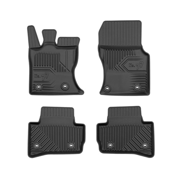 PACK OF 4 RUBBER MATS NO.77 JAGUAR F-PACE 2016-&gt;