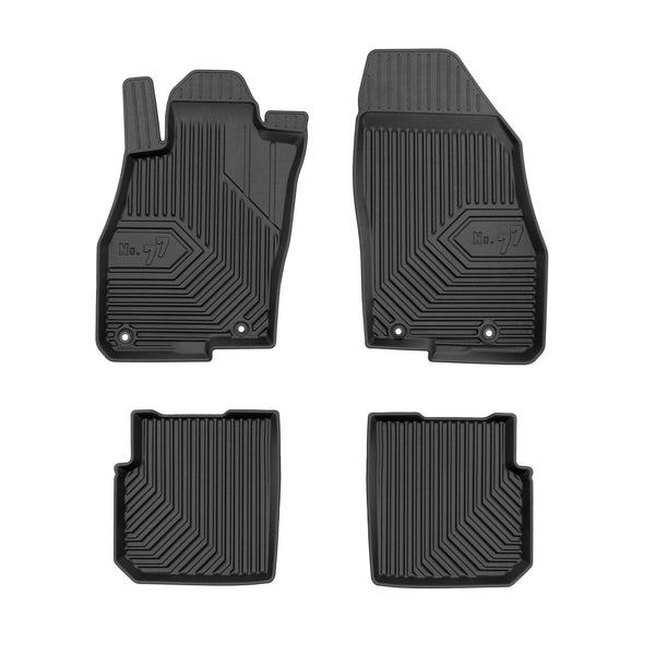 PACK OF 4 RUBBER CARPETS NO.77 ALFA ROMEO Mito 2008-2018