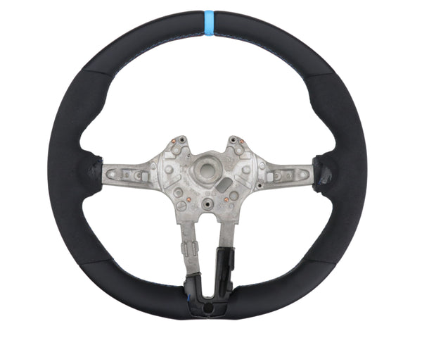 STEERING WHEEL PACK M LOOK BLUE STRIPE BMW 1 2 3 4 SERIES X1 X2 X3 X4 X5 X6 F20 F21 F31 F32 F34 F36 F15 F16 2012-2022