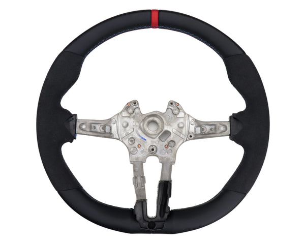 STEERING WHEEL PACK M LOOK RED STRIPE BMW 1 2 3 4 SERIES X1 X2 X3 X4 X5 X6 F20 F21 F31 F32 F34 F36 F15 F16 2012-2022