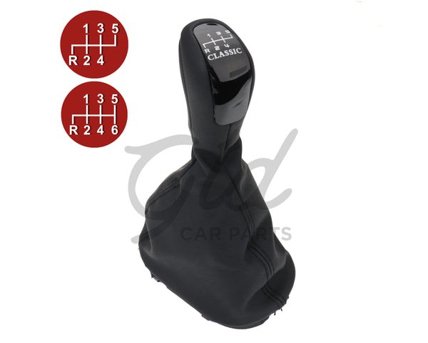 Mercedes-Benz C-Class W203 2000-2007 5/6-speed Bellows + Gear Shift Knob