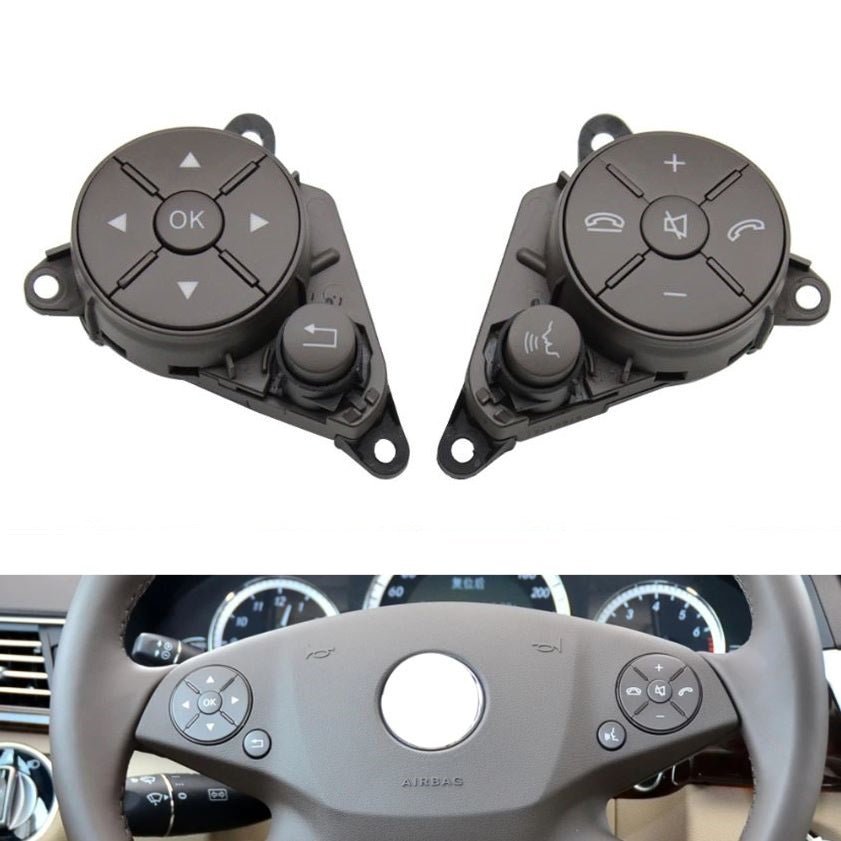 Comandos Volante Moka Mercedes - Benz Classe C E GLK W212 W207 W204 2008 - 2014 - GTD Car Parts