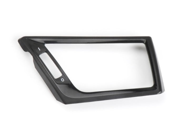 Moldura P/ Grelha Ventilação Frontal Direita Preto Brilhante BMW X1 E84 2010 - 2015 - GTD Car Parts