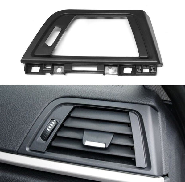 Moldura Ventilação Frontal Direita Preto Matte BMW Série 3 F30 F31 2012 - 2018 - GTD Car Parts