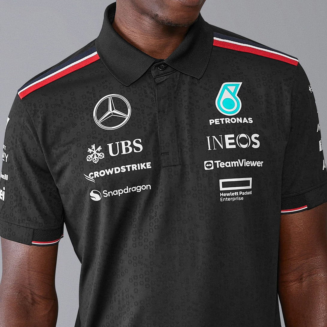 Polo Mercedes AMG Petronas F1 Preto 2024 - Mercedes AMG Petronas Motorsport