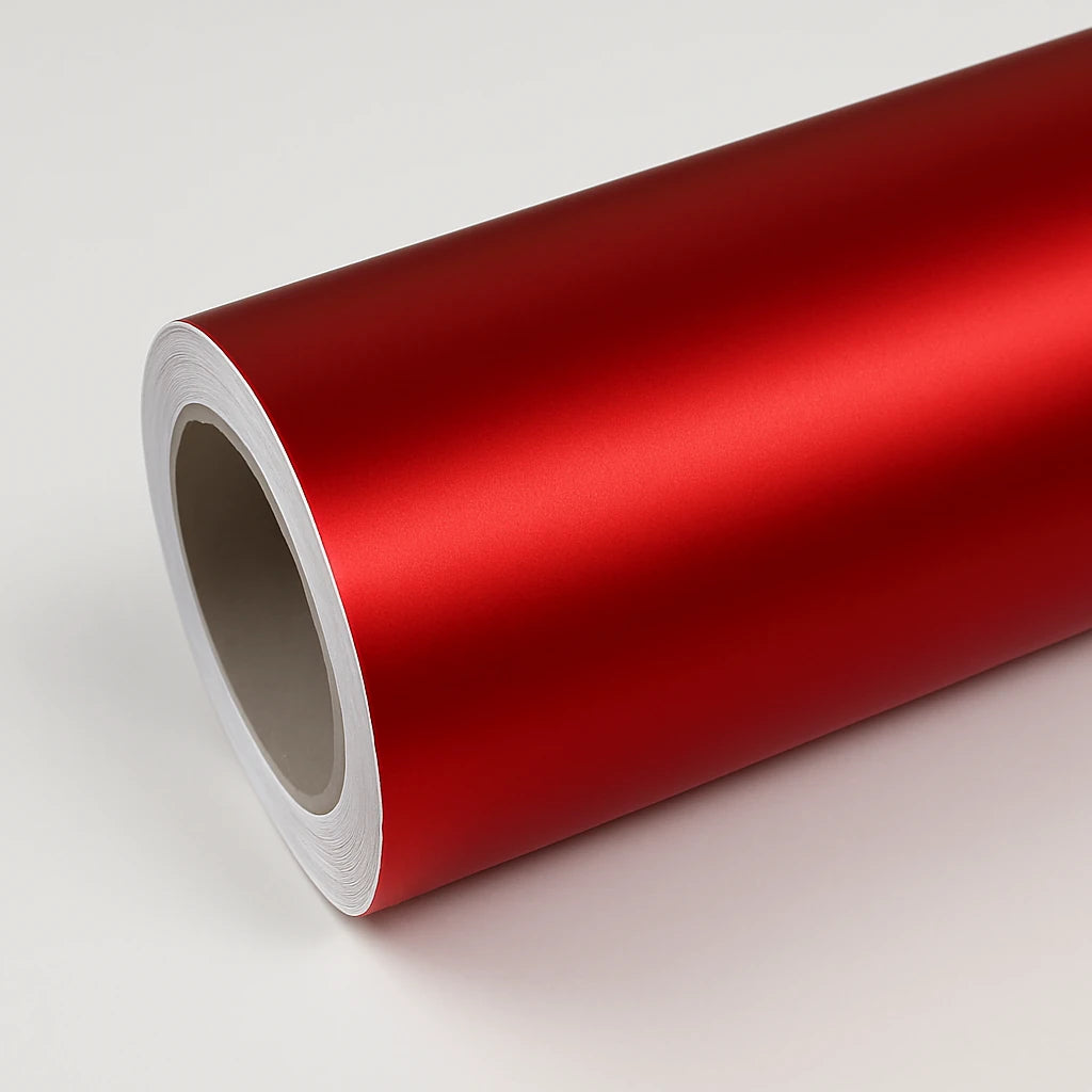 Red Rolo Rouge Matte Red Chrome Vinyl Wrap – Autocubo