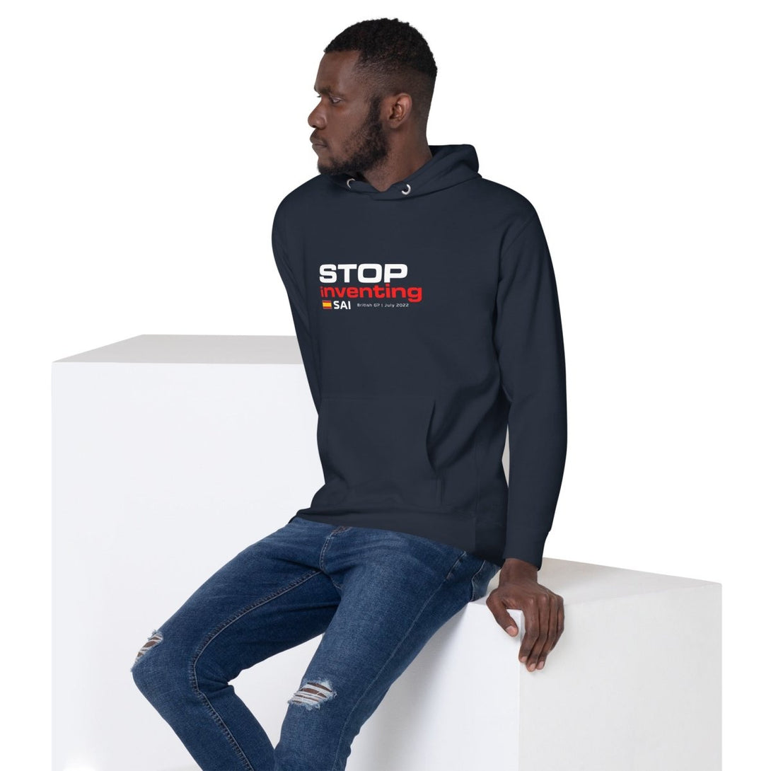 Sweat Hoodie Carlos Sainz Stop Inventing - Autocubo