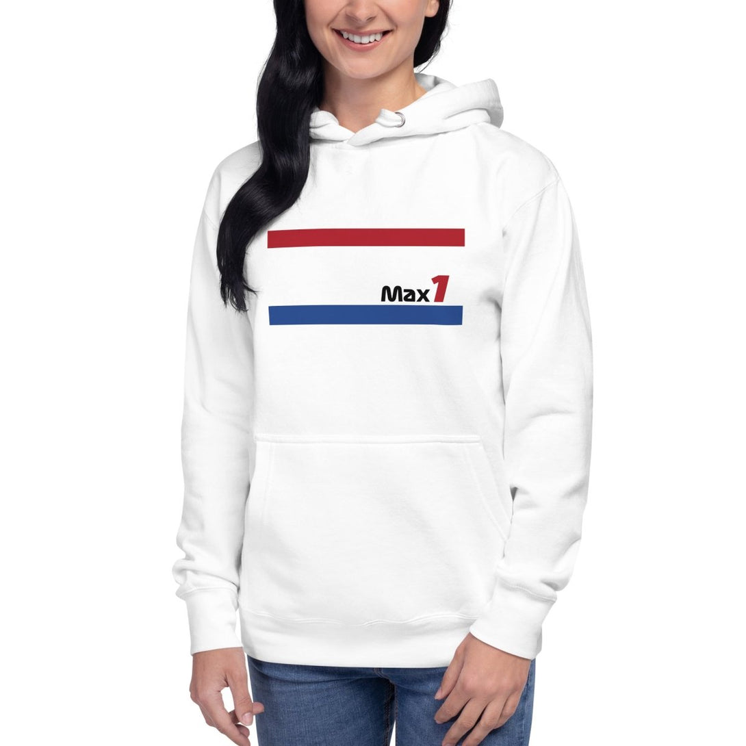 Sweat Hoodie Max 1 Flag - Autocubo