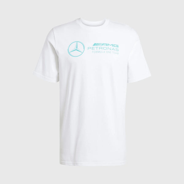 Mercedes AMG F1 DNA Graphic White T-Shirt