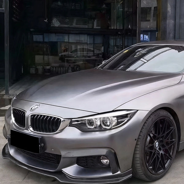 Steel Gray Matt Metallic Vinyl Film