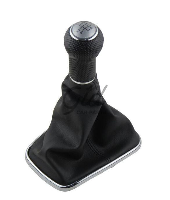 Bellows + Gear Shift Knob VW Golf Jetta Bora MK4 1999-2005 Chrome