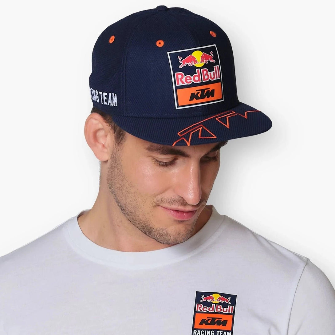 Boné KTM Red Bull Teamline Flat 