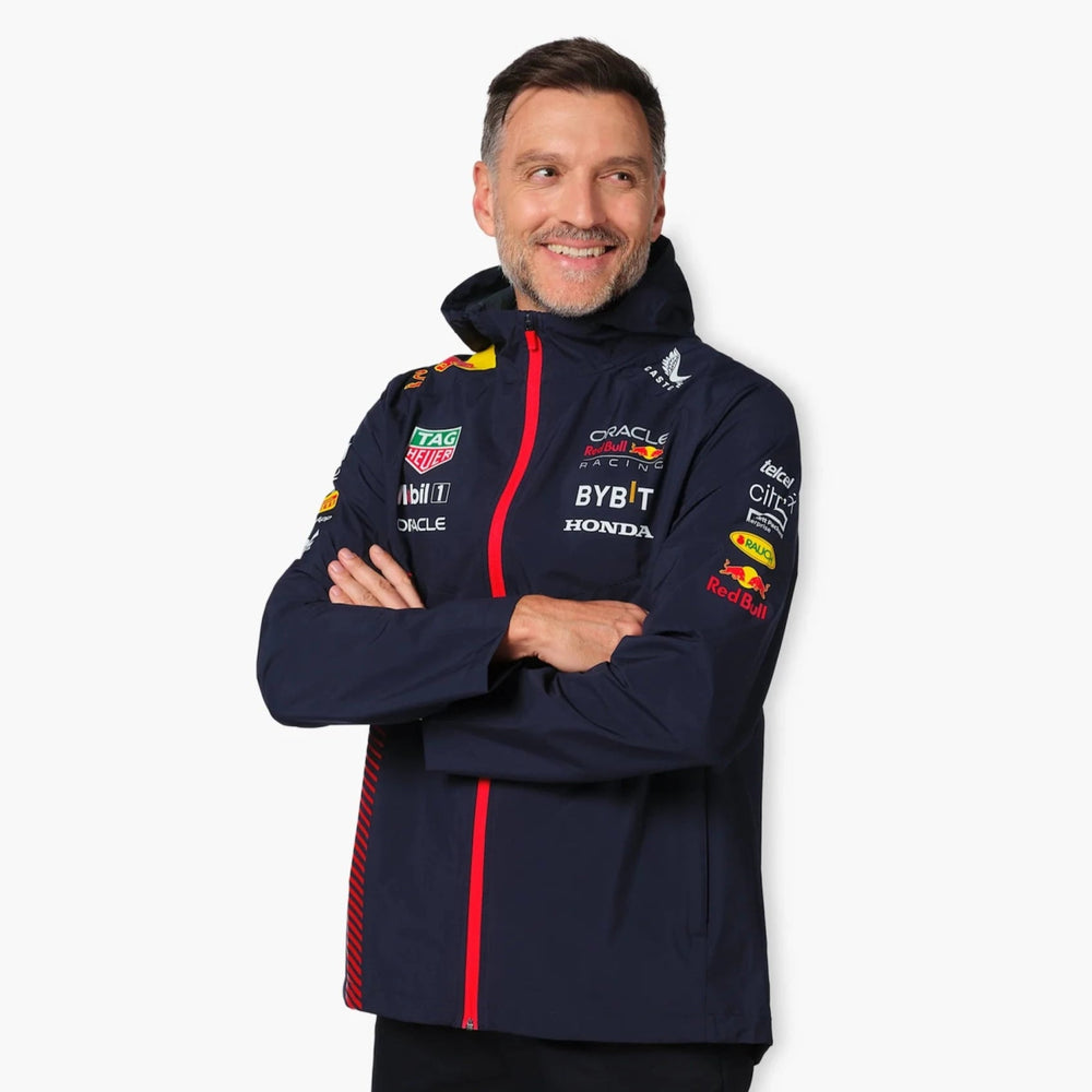 Red Bull Racing Team 2023 Rain Jacket – Autocubo - Main Image