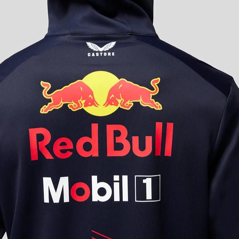 Casaco Full Zip Hoodie Red Bull Racing Team 2023 - Red Bull Racing F1