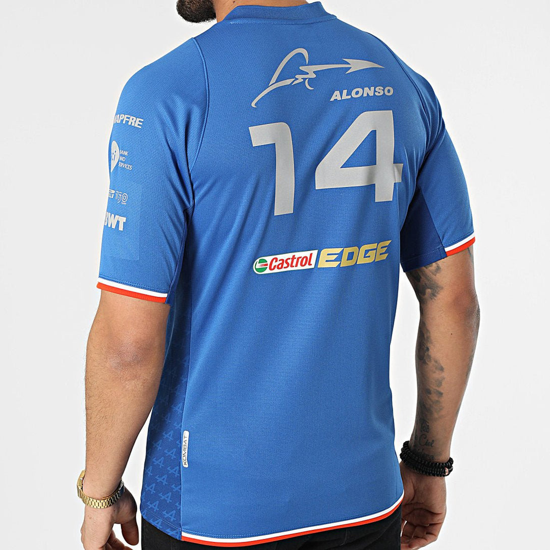 T-Shirt Alonso Alpine F1 Azul - Alpine F1