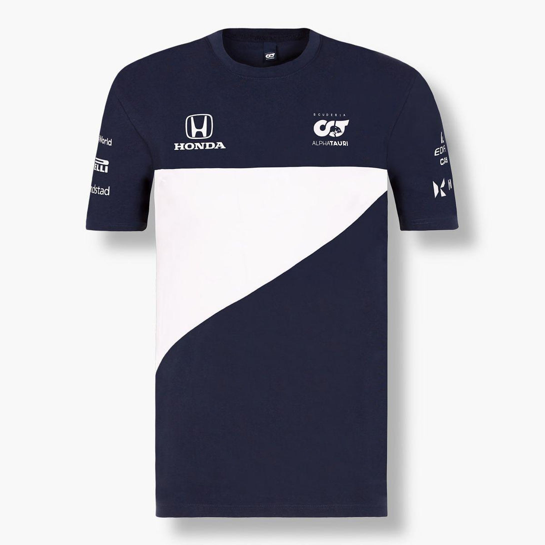 T-Shirt Alpha Tauri Honda Equipa Navy 2021 - Alpha Tauri