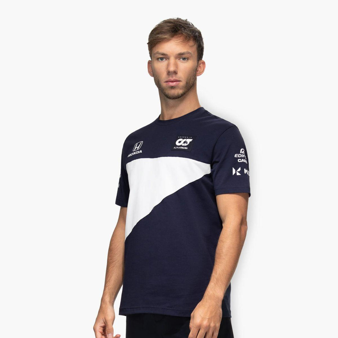 T-Shirt Alpha Tauri Honda Equipa Navy 2021 - Alpha Tauri