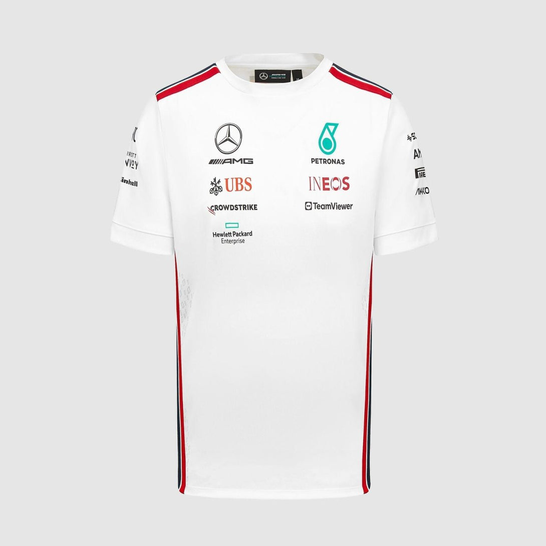 T-Shirt Mercedes AMG F1 Branca 2023 - Mercedes AMG Petronas Motorsport